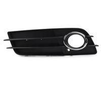 Car Front Radiator Grilles 1Pcs Car Front Bumper Fog Lamp Grille Cover With Chrome Ring 8K0807681C/8K0807682C For A4 B8 S4 2008 2009 2010 2011 2012 Front Grill Cover(1Pcs Left)