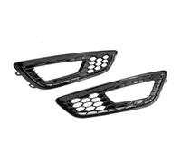 Car Front Radiator Grilles 2PCS Front Bumper Fog Light Lamp Cover Bezel Grille For Focus 2015-2018 F1EZ15266D F1EZ15266G FO1039157 FO1038157 F1EJ-15A299-AB Front Grill Cover