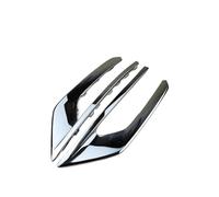 Car Front Radiator Grilles 31663540 31663539 Front Bumper Fog Lamp Cover Grille Chromium Plated Bright Strip For Volvo For XC90 2020 2021 2022 Car Accessories(Left and Right)