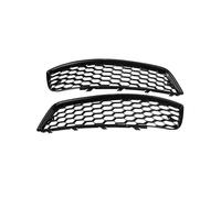 Car Front Radiator Grilles 8P0807681 8P0807682 2Pcs Car Front Fog Light Mesh Grille Grill Cover For A3 8P 2009-2013(No Railing)