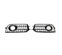 Car Front Radiator Grilles ABS Front Grille Replacement For A1 8X 2010-2014, Sport Radiator Honeycomb Badgeless Bumper Mesh Grill