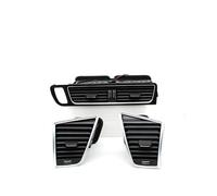 Car Front Radiator Grilles Car Air Conditioning Outlet For 2009-2018 For Q5 LHD Dashboard Front Center Left Right AC Air Vent Grille 8R1820901 8R1820951 A/C Panel Grille(-LHD 3PCS)