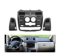Car Front Radiator Grilles Car Air Conditioning Vent For - For Benz For Vito Viano W636 W639 2004-2015, Left Right Central AC Vent Grille Outlet Cover Panel( 3pcs Set Model 1)