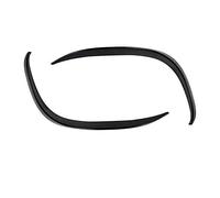 Car Front Radiator Grilles Car Fog Light Grille For C Class W205/S205/A205/C205 C200/C300 2018-2021 Front Fog Lamp Strip Air Intake Grille Trim Cover