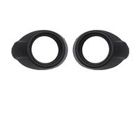 Car Front Radiator Grilles Car Fog Light Grille For Focus 3 MK3 2011-2014, 2pcs ABS Front Fog Lamp Frame Cover(Matte Black)