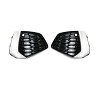Car Front Radiator Grilles Car Front Bumper Fog Light Lower Grille Grill Cover For A3 2021 2022 2023 8YG807671A 8YG807672A Car Grille(OneColor)