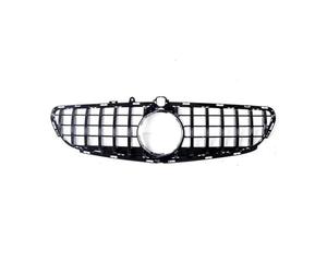 Car Front Radiator Grilles Car Front Grille Bumper Grill For Mercedes For Benz CLS Class W218 CLS260 300 320 350 400 500 2015-2018 Racing Grills Kits Air Vent Grille Cover