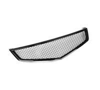 Car Front Radiator Grilles Car Front Grille Racing Grill Replacement Hood Mesh For Accord CL9 For Acura TSX 2006-2008 AC1200112 71121SECA02ZA 104-50133 71122SECA02 Front grille(Glossy Black)