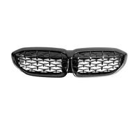 Car Front & Radiator Grilles Car Grille Black Kidney Grille Grill 51138072085 Fit For BMW 3 Series G20 2019-2022(G)
