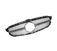 Car Front & Radiator Grilles Car Grille Chrome Front Bumper Grill Diamond AMG Style Fit For Mercedes C Class C205 W205 15-18