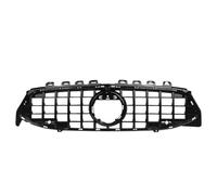 Car Front & Radiator Grilles Car Grille Chrome Silver GTR Style Bumper Grille Fit For Mercedes Benz CLA-Class W118 20-23 CLA180 CLA200 CLA250 CLA35(GTR-Glossy Black)