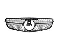 Car Front & Radiator Grilles Car Grille Fit For 2007-14 Mercedes C Class W204 AMG Front Radiator Grille Diamond Gloss Black