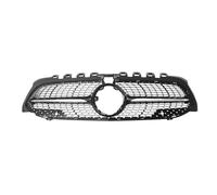 Car Front & Radiator Grilles Car Grille Fit For Mercedes Benz A-Class W177 2019-2022 A200 A220 A250 A35 AMG Chrome Diamonds Style Grille Black GTR Front Bumper(Diamonds-Black W360)