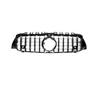 Car Front & Radiator Grilles Car Grille Fit For Mercedes Benz A-Class W177 2019-2022 A200 A220 A250 A35 AMG Chrome Diamonds Style Grille Black GTR Front Bumper(GT-Black W360)