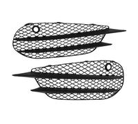 Car Front & Radiator Grilles Car Grille Front Bumper Fog Light Racing Grille Cover Fit For Mercedes-Benz C-Class W205 C43 C205 S205 AMG Line 2015-2018