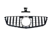 Car Front & Radiator Grilles Car Grille Front Bumper Grille Grill Tuning Fit For Mercedes Benz C Class W204 2007-2014 C180 C200 C250 C300 AMG GT Diamond Style(GT Glossy Black)
