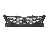 Car Front & Radiator Grilles Car Grille Front Bumper Grille With Chrome Surround 5F0853654D989 Replacement Fit For SEAT Leon FR 5F MK3 Pre Facelift 2013 To 2017