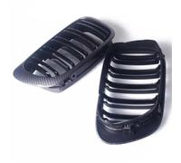 Car Front Radiator Grilles Carbon Fiber Front Hood Kidney Snap-on Radiator Grill For BMW E46 Coupe & For Convertible M3 2 Doors 1998-2002