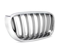Car Front Radiator Grilles Chrome Front Bumper Grille Kidney For BMW F25 X3 X4 F26 2014-2017 Right Or Left Side Racing Grills 51117338572,51137367422 Front Bumper Grille(Right Side)