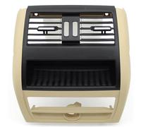 Car Front Radiator Grilles Compatible With 5 Series 535 2010 2011 2012 2013 2014 2015 2016 2017 Car Dashboard AC Heat Air Vent Front Left Right Grille(Model A-Beige)
