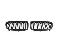 Car Front Radiator Grilles Compatible With BMW For X1 E84 2009 2010 2011 2012 2013 2014 Dual Slats Front Hood Kidney Grill Grille Car Auto Parts OEM：51112993305