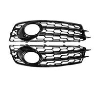 Car Front Radiator Grilles For A3 8P 2009-2012 Front Bumper Fog Light Grille 1Pair Honeycomb Mesh Fog Lamp Racing Grill Cover 8P0807682 8P0807681 Front grille