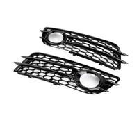 Car Front Radiator Grilles For A4 For S-Line For S4 2008-2012 Fog Light Grill Bumper Front Bumper Kidney Grille
