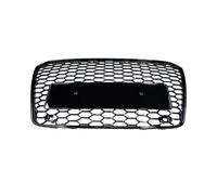 Car Front Radiator Grilles For A5 S5 8T 2012-17 Gloss Black Honeycomb Mesh Front Radiator Bumper Grill
