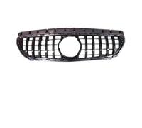 Car Front Radiator Grilles For Benz W246 B Class 2012-2013 2014 2015 2016 2017 2018 2019 Exterior Part Center Trim Front Inlet Grille Racing Hood Grill Mesh Refit Part(2015-2019 Black)