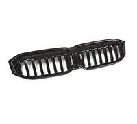 Car Front Radiator Grilles For BMW 3 Series G20 2023 Front Black Kidney Grille with Camera Hole For Upper Bumper Mesh Racing