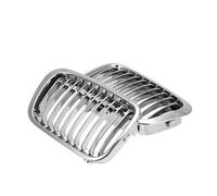 Car Front Radiator Grilles For BMW E46 325Ci 330Ci 3 Series For Coupe 2DR 1999 2000 2001 2002 1 Pair Front Kidney Grill Grille Chrome Front Bumper Grille