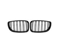 Car Front & Radiator Grilles For BMW E81 E87 E82 E88 128I 130I 135I Selected 2007-2011 Dual Slats Double Line Grills Car Grill Front Kidney Grille Replacement Fronts Grille(Carbon Fiber)