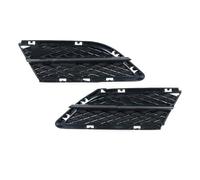 Car Front & Radiator Grilles For BMW E90 E91 2009 2010-2012 Car Front Bumper Lower Fog Light Grille Cover Mesh Accessories 51117198901 51117198902 Cars fronts grille modification(No holes-1Pair)