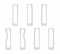 Car Front Radiator Grilles For Jeep For Wrangler JL For Gladiator JT 2018 2019 2020 2021 2022 2023 Car Exterior Front Grille Mesh Decoration Cover Car Grille(WHITE)