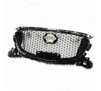 Car Front Radiator Grilles For Mazda 3 For Axela 2017-2019 Honeycomb Style Front Bumper Grille Upper Racing Air Intake Grills Radiator Mesh Grid Body Kit Guard Front Grill Cover(Glossy Black)