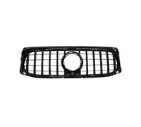 Car Front Radiator Grilles For Mercedes For Benz GLB-Class X247 2020 2021 2022 2023 GLB180 GLB200 GLB250 GT Style Bumper Hood Mesh Front Grill Grille Vent Grille(Sport Black)