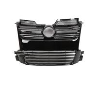 Car Front & Radiator Grilles For VW For Golf 5 V MK5 2005-2009 Gloss Black R32 Style Front Air Intake Grille Auto Fronts Grille(Gloss Black)