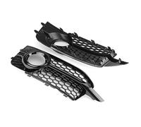 Car Front & Radiator Grilles Front Air Grille 1Pair Front Bumper Fog Light Grille Cover Fit For Audi A1 8X S-Line 2010-2014 Honeycomb Hex Fog Lamp Racing Grill