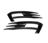 Car Front & Radiator Grilles Front Air Grille 2pcs Front Bumper Fog Light Grilles Fit For Golf 7 MK7 7.5 VII Facelift TSI TDI 2012-2020 Fog Lamp Eyebrow Cover(MK7 Base)