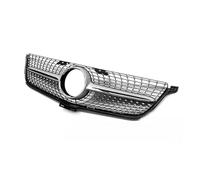 Car Front Radiator Grilles Front Bumper Grille Grill For Mercedes For Benz ML Class W166 ML300 ML320 ML350 ML40 ML450 2012-2015 Diamonds Style Racing Grills Radiator Grille(Diamond Chrome)