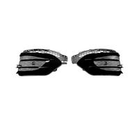Car Front Radiator Grilles Front Bumper Side Air Vent Trim Cover Fog Light Intake Frame Shell For Mercedes For Benz GLE-Class W167 GLE450 GLE53 2019-2023 For AMG Front grille