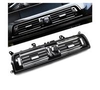 Car Front Radiator Grilles Front Dashboard Central Console AC Vent Grille For BMW 5 Series F10 F11 F18 520i 523i 64229166885 64229209136( Piano-black)