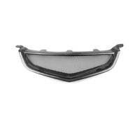 Car Front Radiator Grilles Front Grille For Accord CL7 Euro R For Acura TSX 2003 2004 2005 Car Upper Bumper Hood Mesh Grid Front grille(Carbon Look)