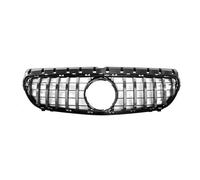 Car Front Radiator Grilles Front Grille For Mercedes For Benz B Class W246 B180 B200 B250 B220 2012 2013 2014 Bumper Racing Grill Tuning Accessories Air Vent Grille Cover(GT silver)