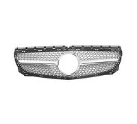 Car Front Radiator Grilles Front Grille For Mercedes For Benz B Class W246 B180 B200 B250 B220 2012 2013 2014 Bumper Racing Grill Tuning Accessories Air Vent Grille Cover(Silver)