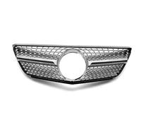Car Front Radiator Grilles Front Grille Grill For Mercedes For Benz B-Class W245 B160 B170 B180 B200 B260 2009 2010 2011 ABS Tuning Grills Air Vent Grille Cover(Silver)