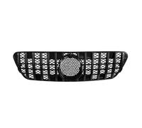 Car Front Radiator Grilles Front Grille Grill For Mercedes For Benz W163 ML-Class ML320 ML350 ML500 1998 1999 2000 2001 2002 2003 2004 ABS Tuning Grills Car Grille(Black)