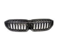 Car Front Radiator Grilles Front Kidney Grille For BMW 3 Series 330i G20 G21 2019-2020, No Camera Hole, Black, Performance, Upper & Lower Grill For Bumper Hood