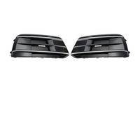 Car Front Radiator Grilles Front Kidney Grilles & Bumper Cover Lower Insert For Q5/Q5l 2018-2022 AU0807118 80A807680D With Fog Lamp Frame
