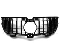 Car Front Radiator Grilles Front Upper Bumper Center Grille Radiator For Mercedes For Benz GL Class X164 2007-2012 GL320 GL350 GL450 GL500 GL550 Tuning Vent Grille(C Black)